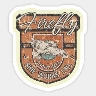 Firefly Ship Works Ltd. 2459 Sticker